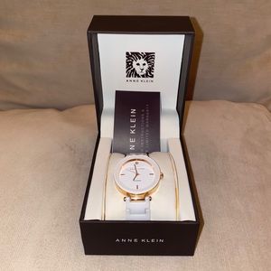 Women’s Anne Klein White Ceramic Watch